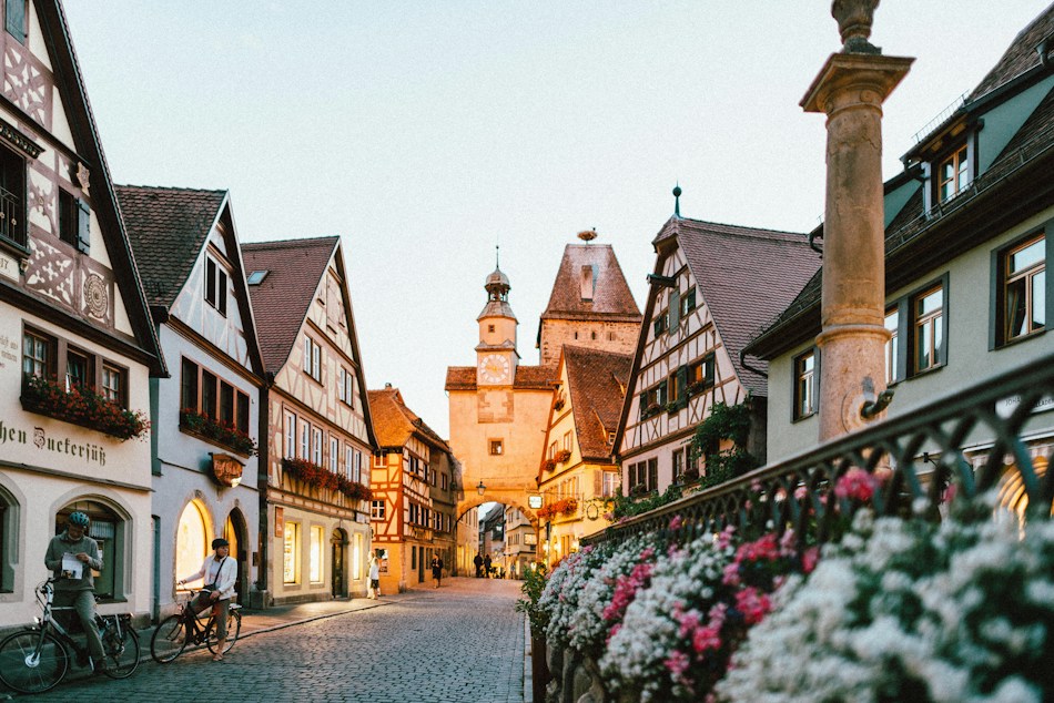 Historic architecture in Germany